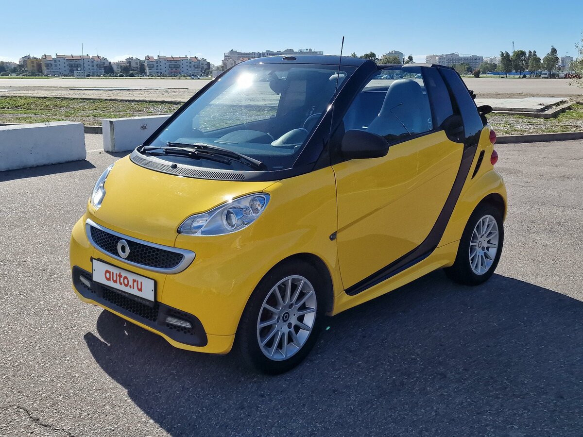 Купить б/у Smart Fortwo II 1.0 AMT (84 л.с.) бензин робот в Адлере ...