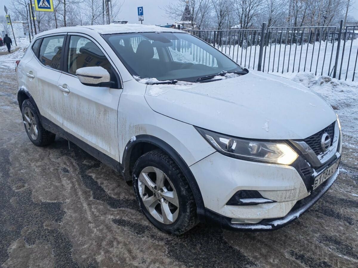 Nissan Кашкай белый 2017