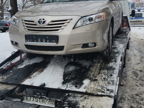 2008 Toyota Camry VI (XV40), бежевый - вид 1