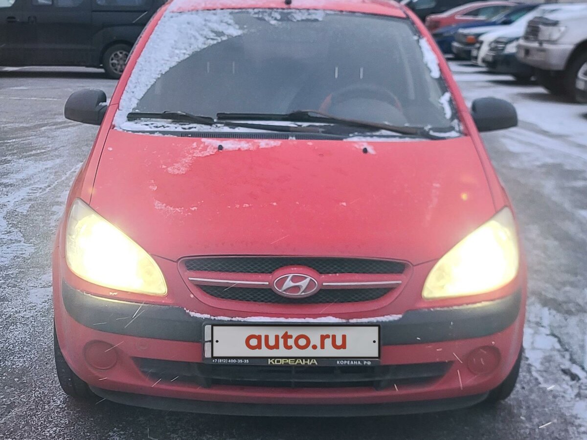 Купить б/у Hyundai Getz I Рестайлинг 1.4 MT (97 л.с.) бензин механика в ...
