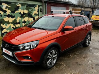 2017 Lada (ВАЗ) Vesta SW I, оранжевый, 1450000 рублей, вид 1