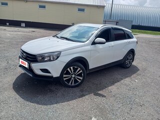 2019 Lada (ВАЗ) Vesta SW Cross I, белый, 850000 рублей, вид 1