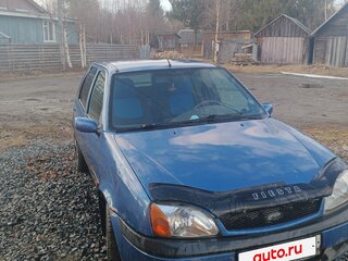 2001 Ford Fiesta Mk4 Рестайлинг, голубой, 145000 рублей, вид 1