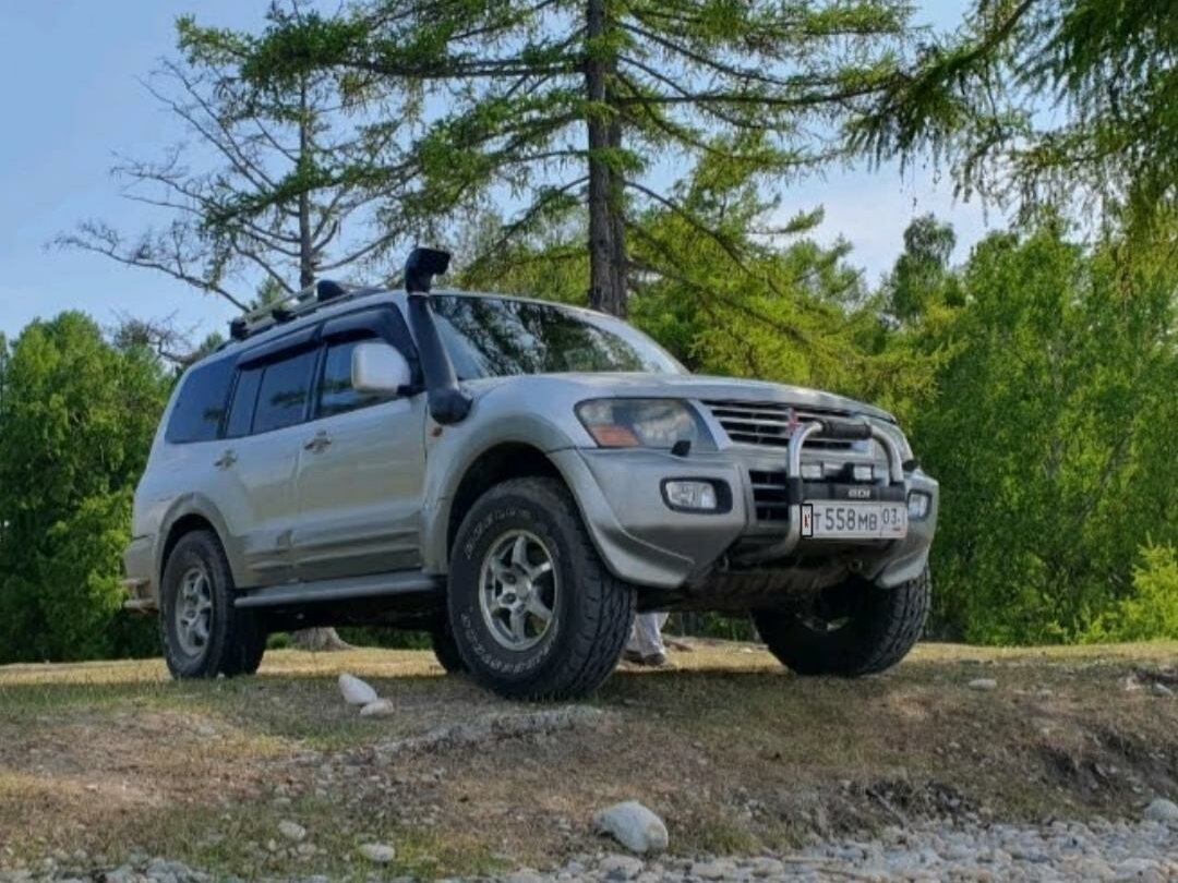 Купить б/у Mitsubishi Pajero III 3.5 AT (202 л.с.) 4WD бензин автомат в ...