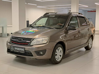 2013 Lada (ВАЗ) Granta I, коричневый, 400000 рублей, вид 1