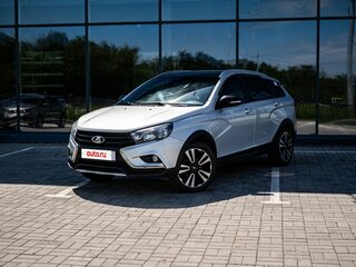 2021 Lada (ВАЗ) Vesta SW Cross I, серебристый, 1050000 рублей, вид 1