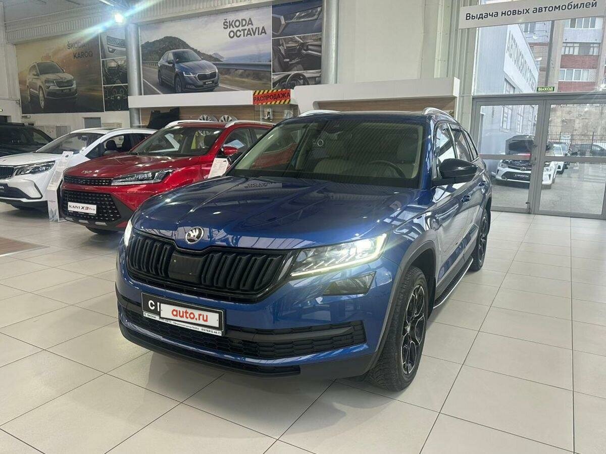 Купить б/у Skoda Kodiaq I 2.0 AMT (180 л.с.) 4WD бензин робот в ...