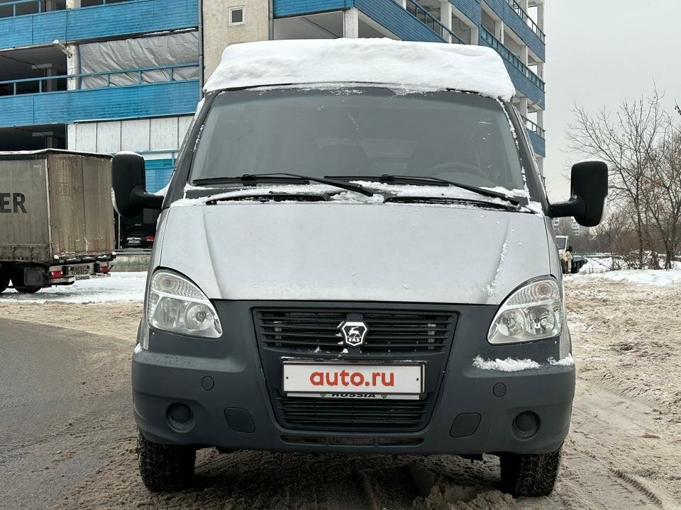 Купить б/у ГАЗ Соболь (2217) дизель механика в Москве: серебристый ...