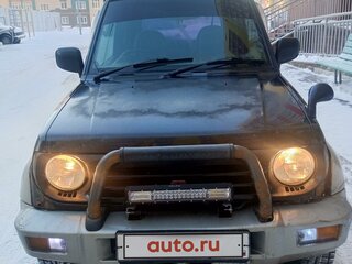 1996 Mitsubishi Pajero Junior, чёрный, 450000 рублей, вид 1