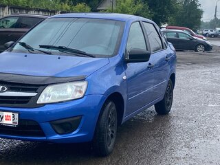 2017 Lada (ВАЗ) Granta I, синий, 370000 рублей, вид 1