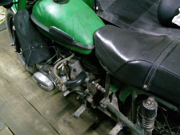 1993 Урал ИМЗ-8.103, зелёный, 85000 рублей - вид 1