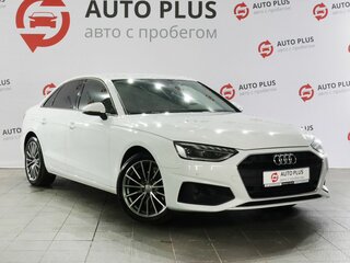 2021 Audi A4 35 TFSI V (B9) Рестайлинг, белый, 2750000 рублей, вид 1