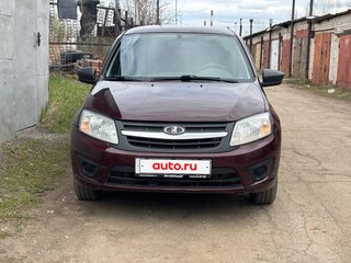 2016 Lada (ВАЗ) Granta I, пурпурный, 260000 рублей, вид 2