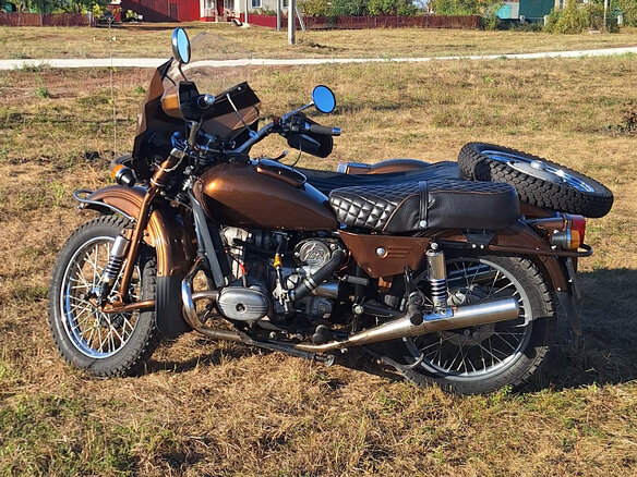 1993 Урал ИМЗ-8.103, коричневый, 305000 рублей - вид 4