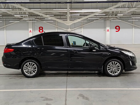 2013 Peugeot 408 I, чёрный, 345000 рублей, вид 4
