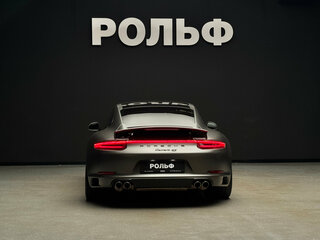 2016 Porsche 911 Carrera 4S VII (991) Рестайлинг, серый, 10490000 рублей, вид 4