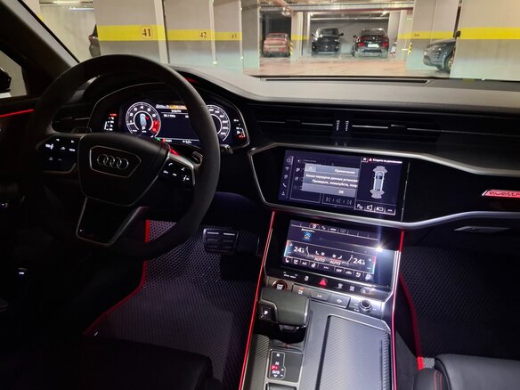 2024 Audi RS 6 performance IV (C8), серый, 26000000 рублей - вид 10