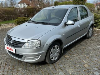 2013 Renault Logan I Рестайлинг, серый, 580000 рублей, вид 1