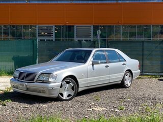 1998 Mercedes-Benz S-Класс 600 Long III (W140) Рестайлинг, серебристый, 2100000 рублей, вид 1