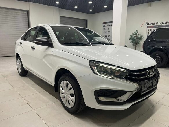 2023 Lada (ВАЗ) Vesta I Рестайлинг (NG), белый, 1498500 рублей - вид 2
