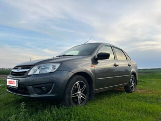 2016 Lada (ВАЗ) Granta I, серебристый, 760000 рублей, вид 1