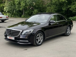 2018 Mercedes-Benz S-Класс 450 VI (W222, C217) Рестайлинг, чёрный, 5050000 рублей, вид 1