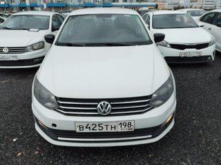 2019 Volkswagen Polo V Рестайлинг, белый, 495000 рублей, вид 1
