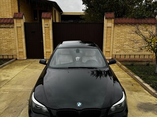 2008 BMW 5 серии 520d V (E60/E61) Рестайлинг, чёрный, 1100000 рублей, вид 1