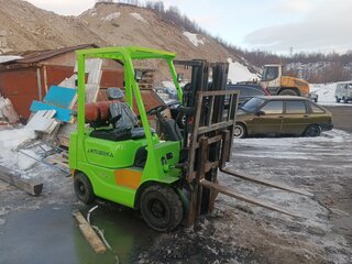 1998 Mitsubishi FB16N, зелёный, 410000 рублей, вид 1