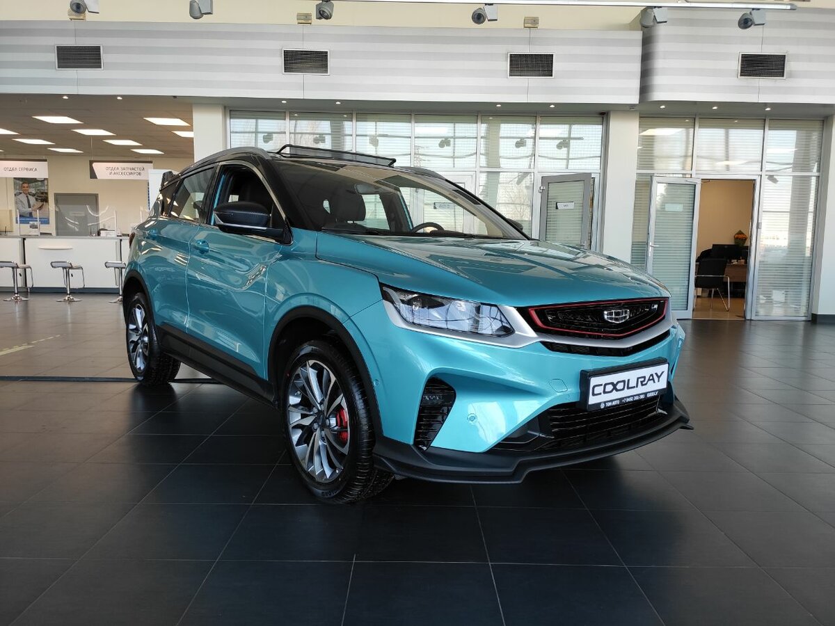 Купить новый Geely Coolray I 1.5 AMT (150 л.с.) бензин робот в Тольятти ...