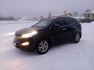 2013 Hyundai Santa Fe III, чёрный, 1700000 рублей, вид 1