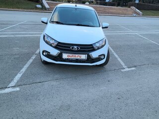2019 Lada (ВАЗ) Granta I Рестайлинг, белый, 950000 рублей, вид 1