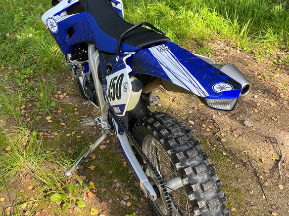 2011 Yamaha WR450F, синий, 480000 рублей - вид 7