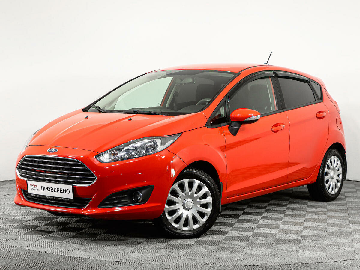 Купить б/у Ford Fiesta Mk6 Рестайлинг 1.6 AMT (105 л.с.) бензин робот в ...