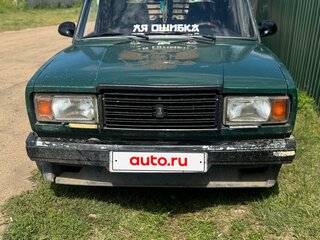 1997 Lada (ВАЗ) 2107, зелёный, 120000 рублей, вид 1