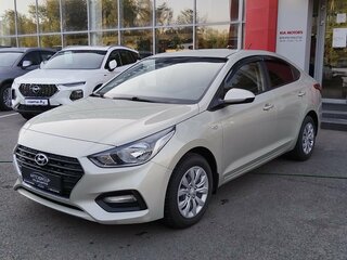 2019 Hyundai Solaris II, бежевый, 1370000 рублей, вид 1