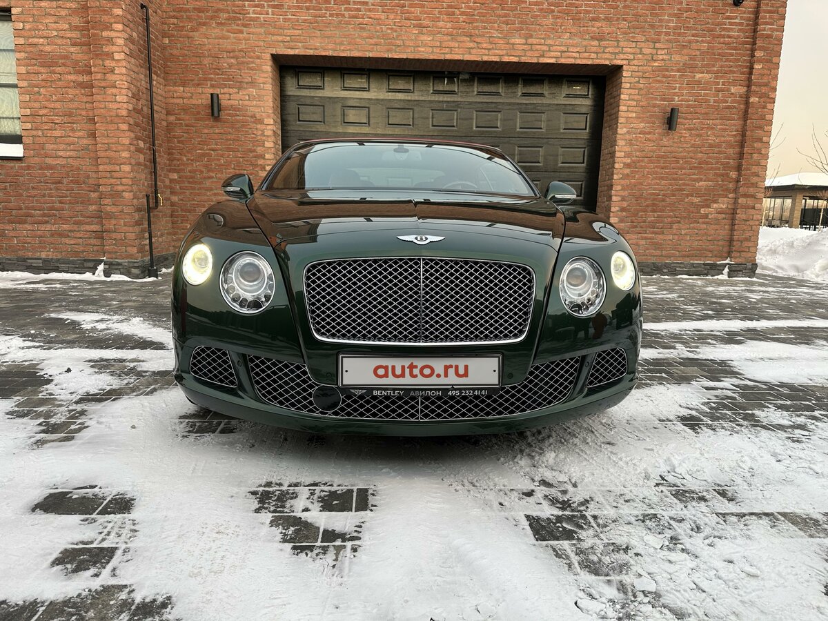Купить б/у Bentley Continental GT II 6.0 AT (575 л.с.) 4WD бензин ...