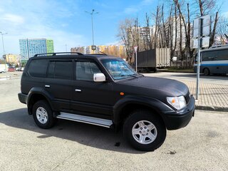 1997 Toyota Land Cruiser Prado 90 Series, чёрный, 1000000 рублей, вид 2