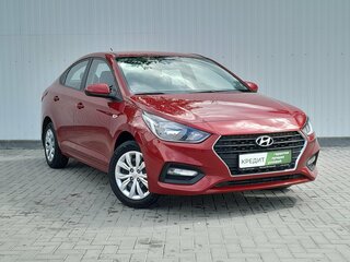 2018 Hyundai Solaris II, красный, 1445000 рублей, вид 1