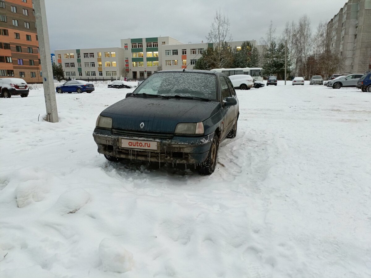 Купить б/у Renault Clio I 1.8 MT (95 л.с.) бензин механика в Твери ...