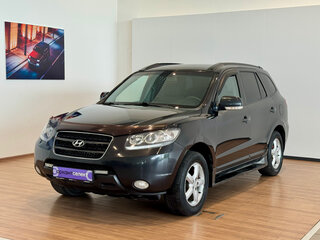 2008 Hyundai Santa Fe II, чёрный, 790000 рублей, вид 1