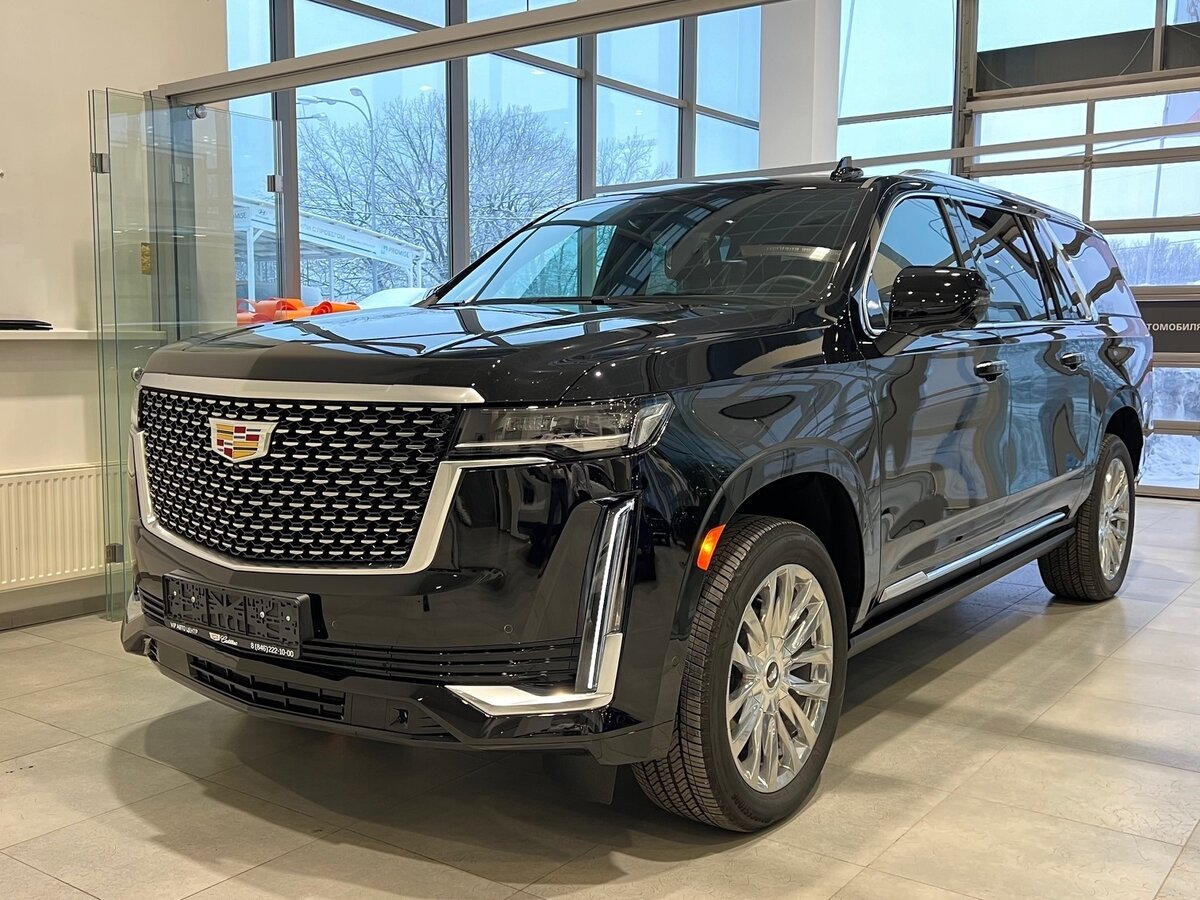 Купить б/у Cadillac Escalade V ESV 6.2 AT (416 л.с.) 4WD бензин автомат ...