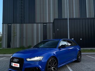 2018 Audi RS 6 performance III (C7) Рестайлинг, синий, 5800000 рублей, вид 1