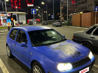 2000 Volkswagen Golf IV, синий, 169900 рублей, вид 3