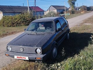 1989 Volkswagen Golf II, чёрный, 70000 рублей, вид 1