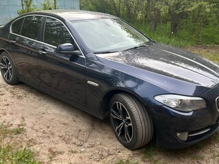 2013 BMW 5 серии Long 520Li VI (F10/F11/F07), синий, 1430000 рублей, вид 1