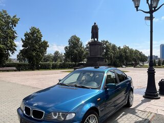 2002 BMW 3 серии 325i IV (E46) Рестайлинг, синий, 1050000 рублей, вид 1