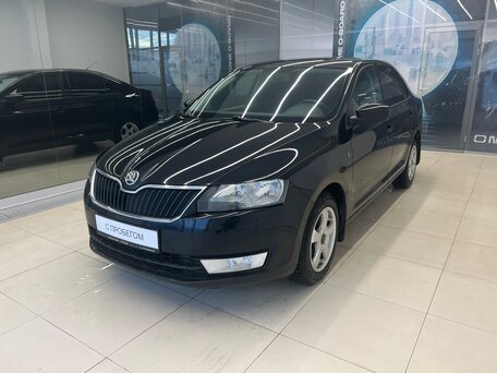 Аренда SKODA Rapid Черный в Сыктывкаре без водителя