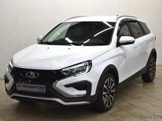 2024 Lada (ВАЗ) Vesta SW Cross I Рестайлинг (NG), белый, 1450000 рублей, вид 1