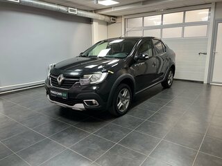2019 Renault Logan Stepway II Рестайлинг, чёрный, 1110000 рублей, вид 1